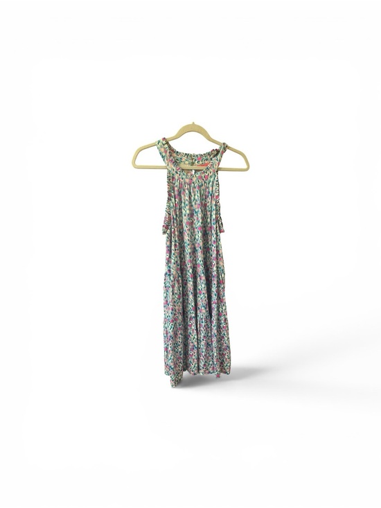 Lilly Pulitzer Dresses & Skirts - Lilly Pulitzer Light Blue Floral Halter Midi Dress